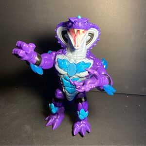 Beast Lab Stealth Strike Reptile COBRA Snake Action Figure Lights Sounds Tested